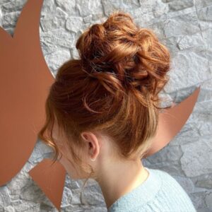 Beautiful Bun at Natural Hair Company in Lisburn